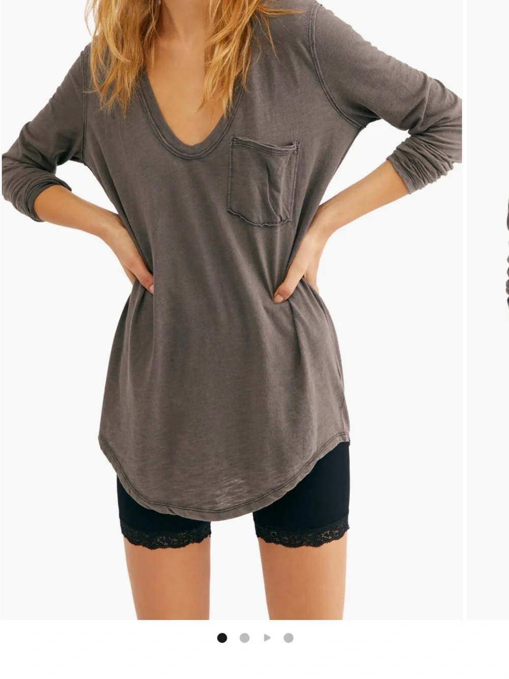 Free People Betty Long Sleeve Tee